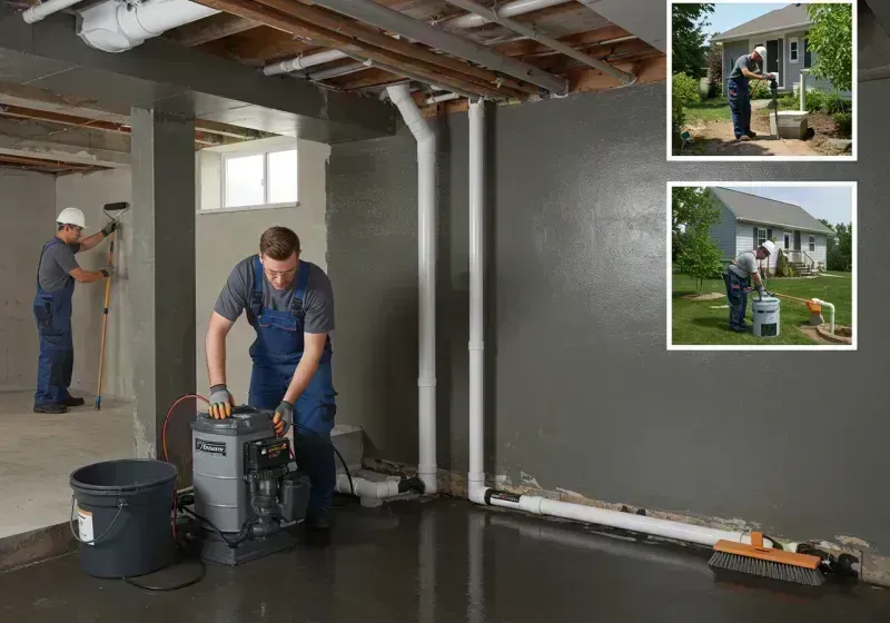 Basement Waterproofing and Flood Prevention process in South Lawndale, IL